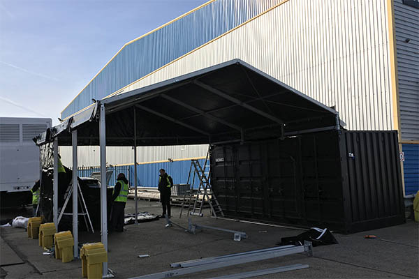 Imagination Europe Container Canopy - Case Study Available